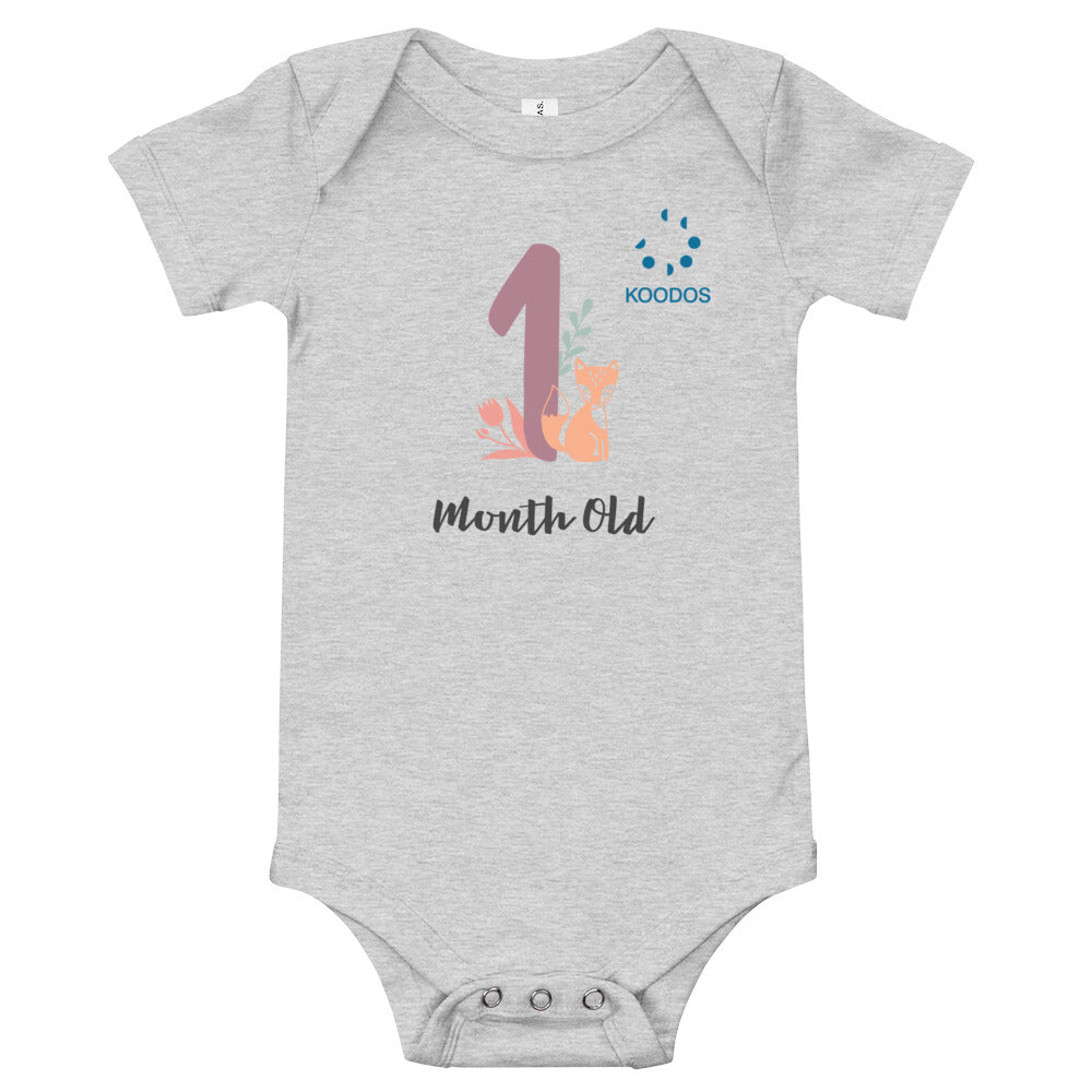 Baby short sleeve one piece
