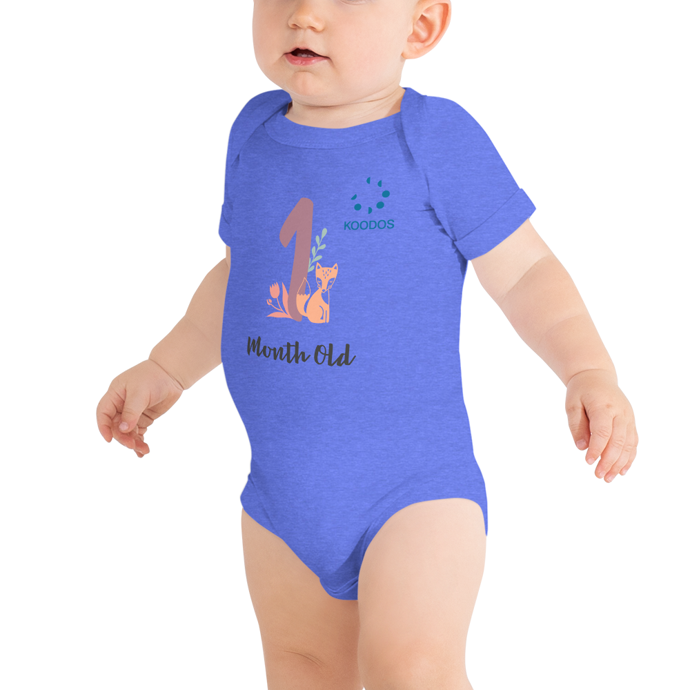 Baby short sleeve one piece