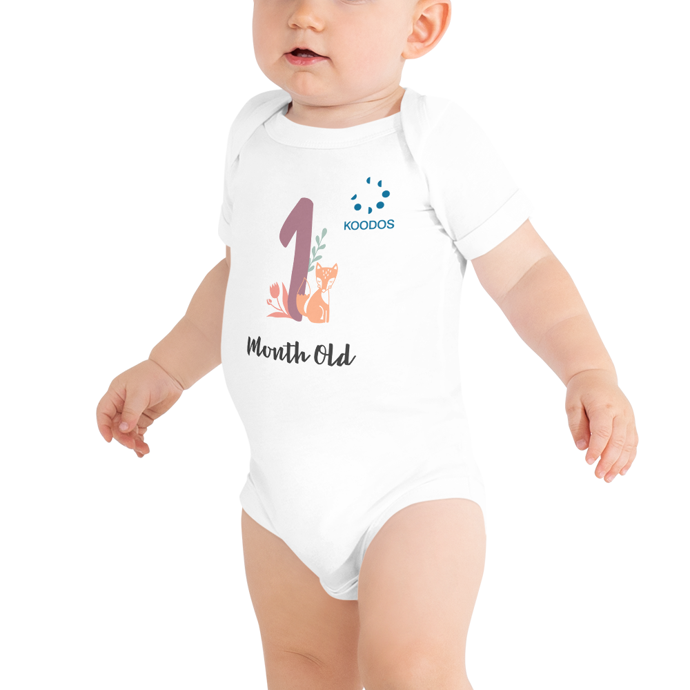 Baby short sleeve one piece