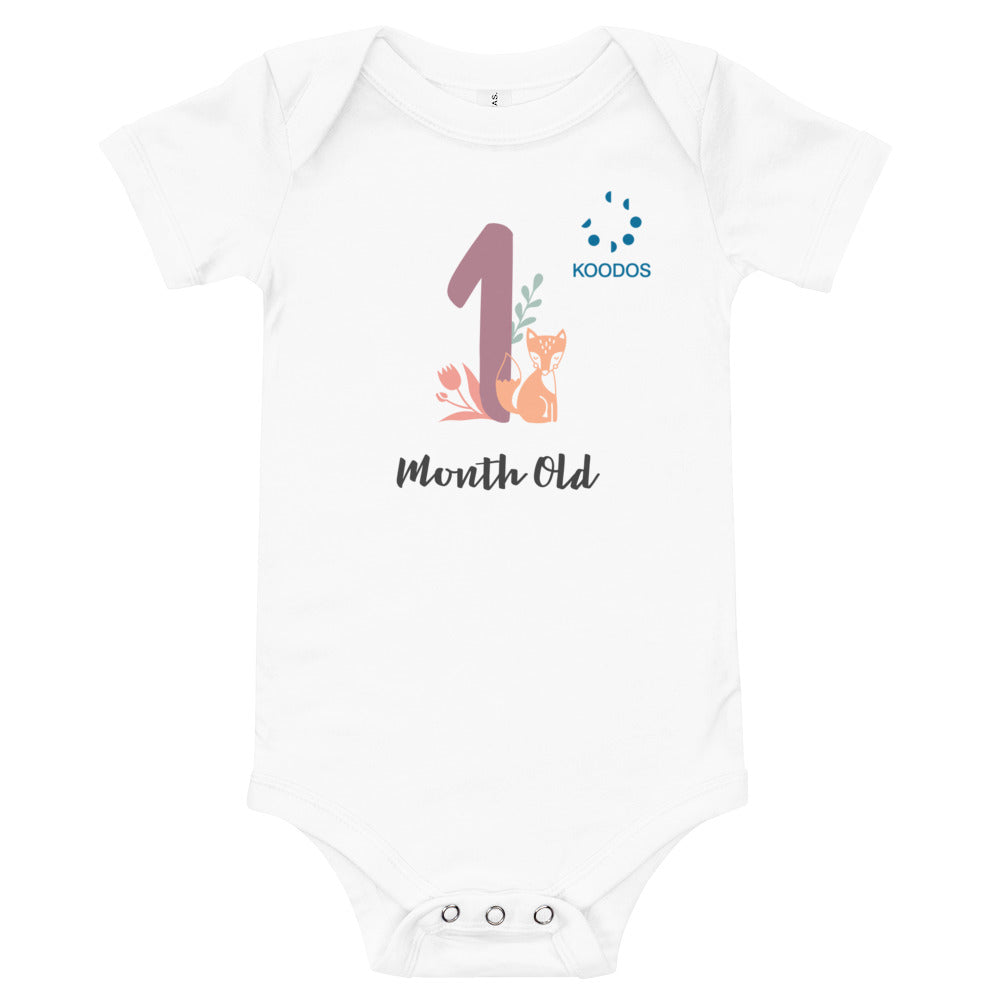 Baby short sleeve one piece