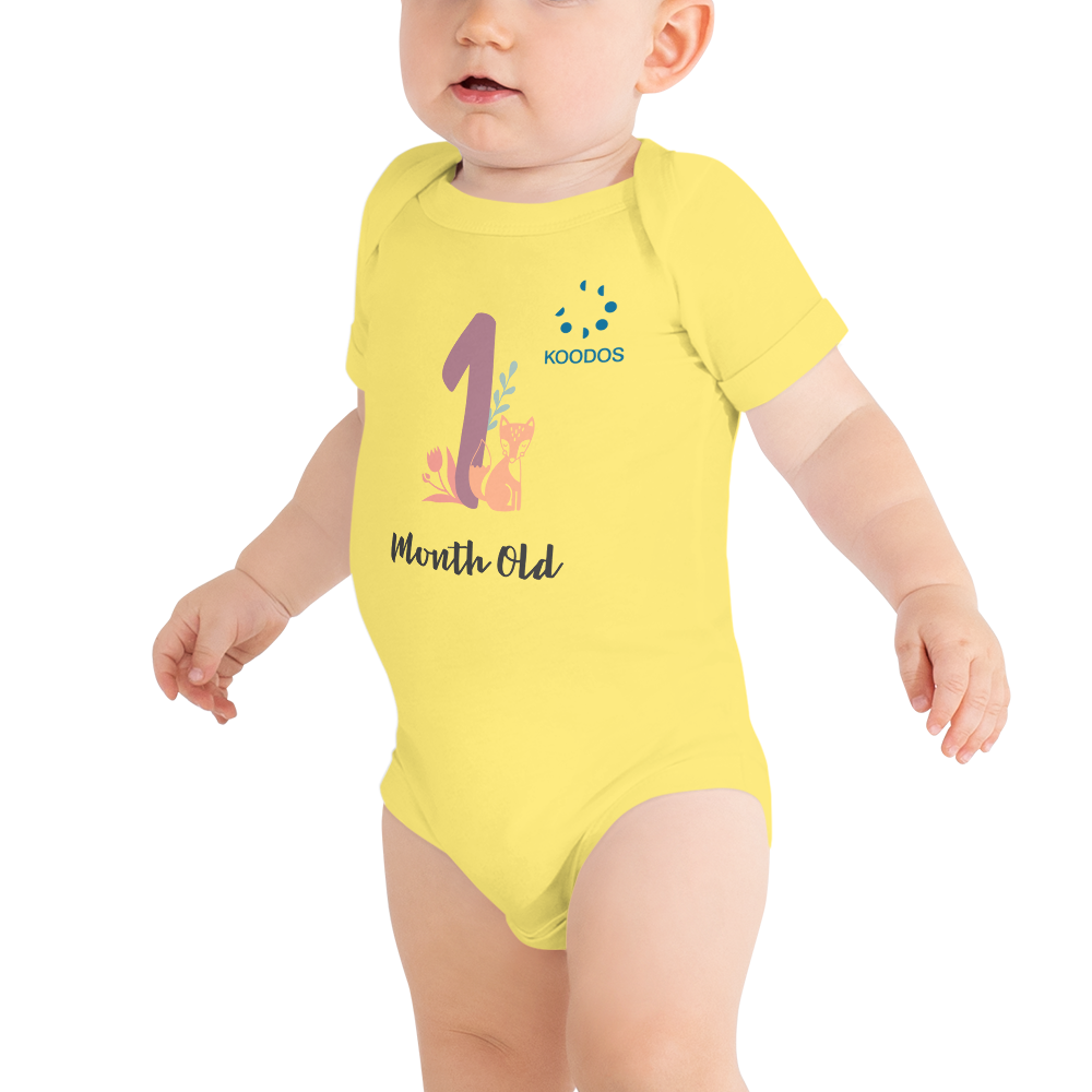Baby short sleeve one piece