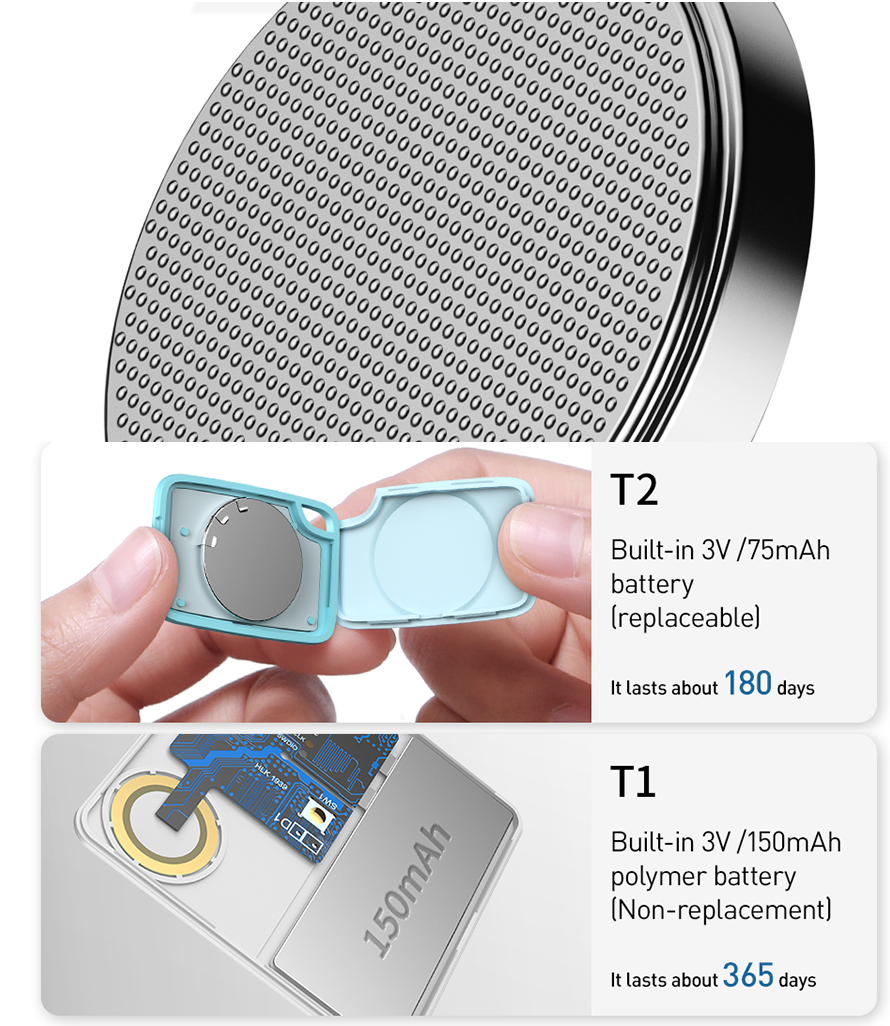 Baseus Wireless Smart Tracker Anti-lost Alarm Tracker Key