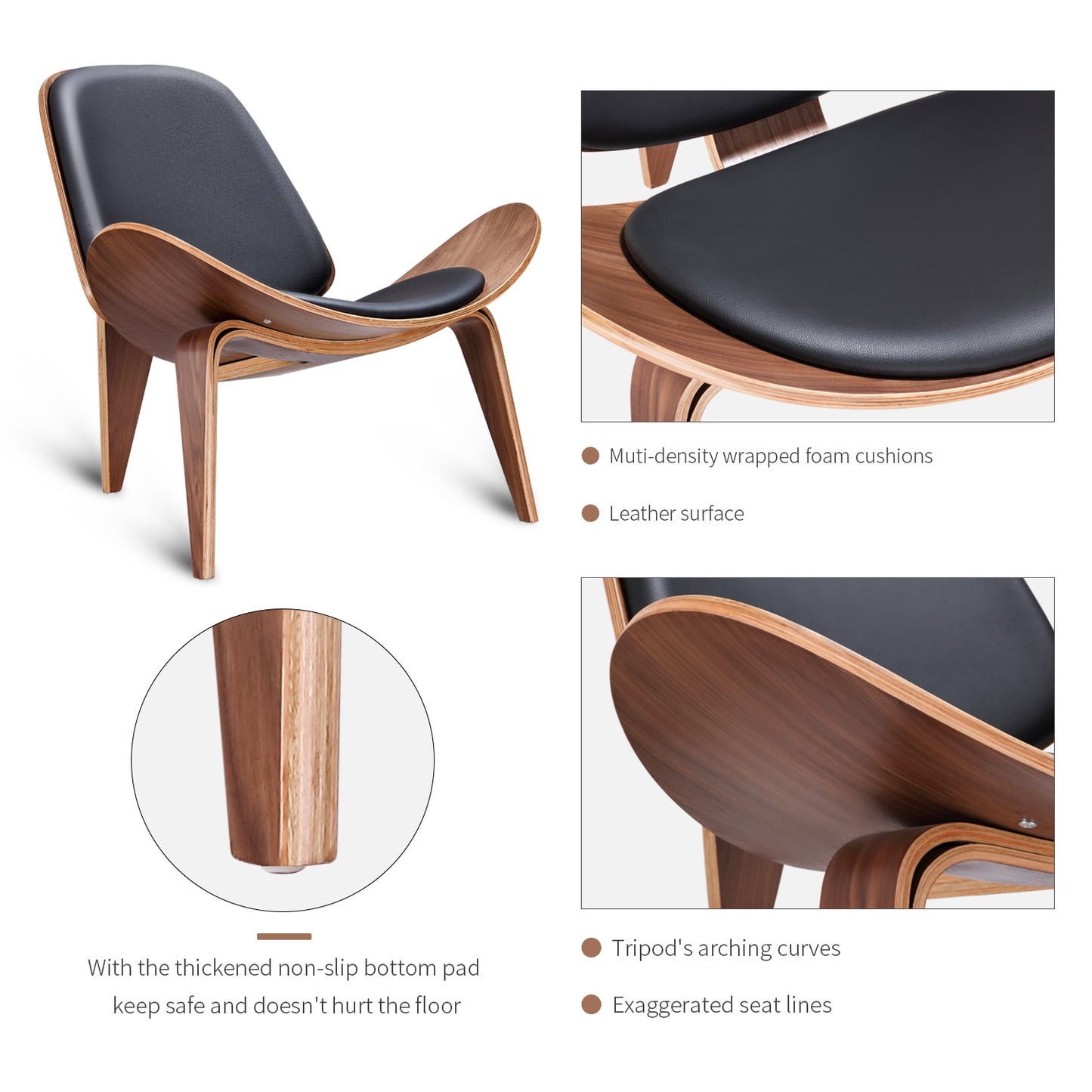 Furgle Replica Lounge Nordic Creative Simple Designer Single Sofa Chair