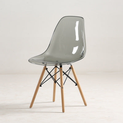 Transparent Nordic Fashion Dining Plastic Chair