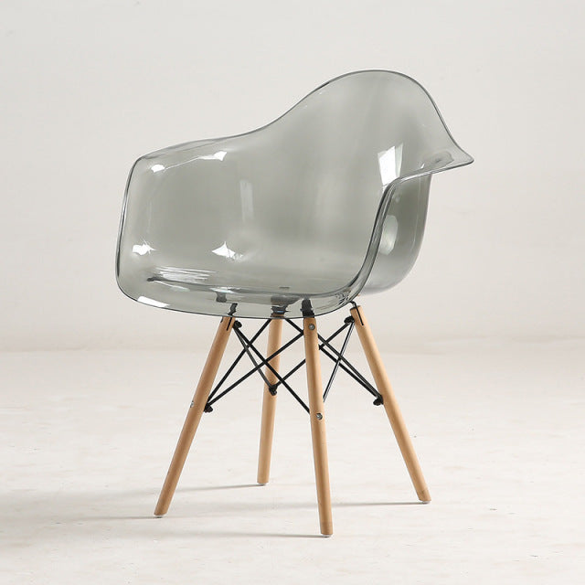 Transparent Nordic Fashion Dining Plastic Chair