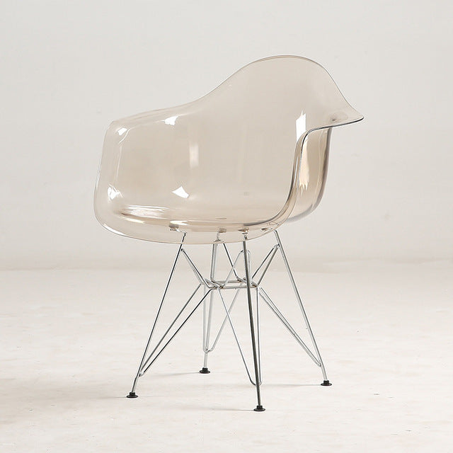 Transparent Nordic Fashion Dining Plastic Chair