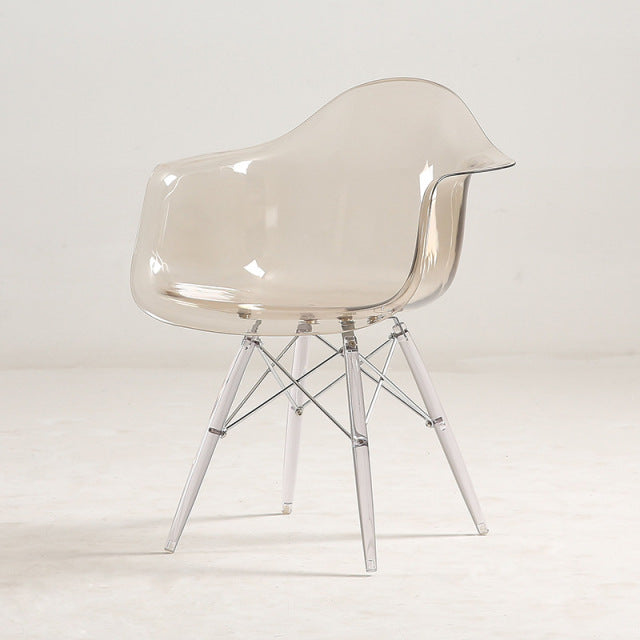 Transparent Nordic Fashion Dining Plastic Chair