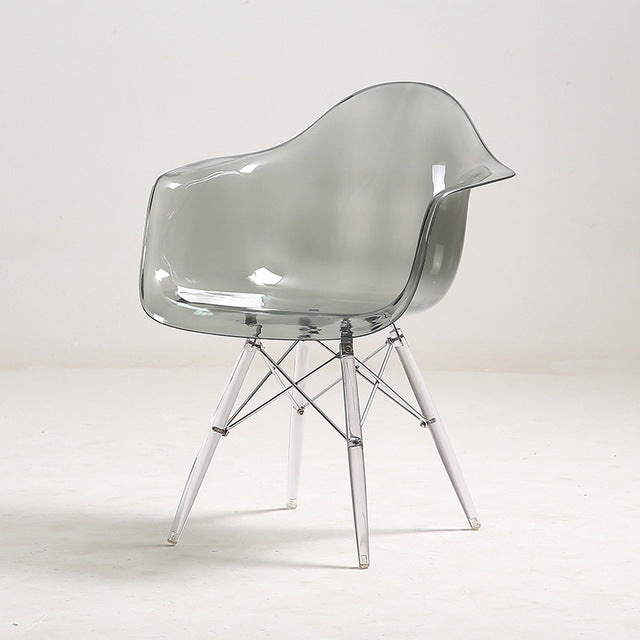 Transparent Nordic Fashion Dining Plastic Chair