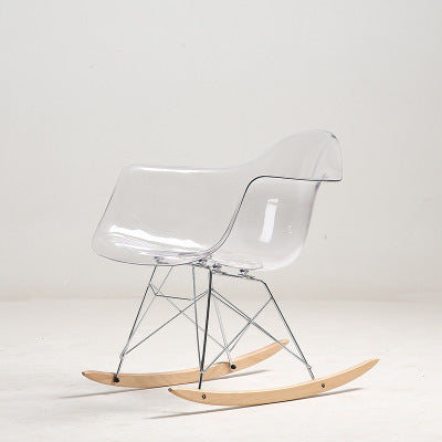 Transparent Nordic Fashion Dining Plastic Chair