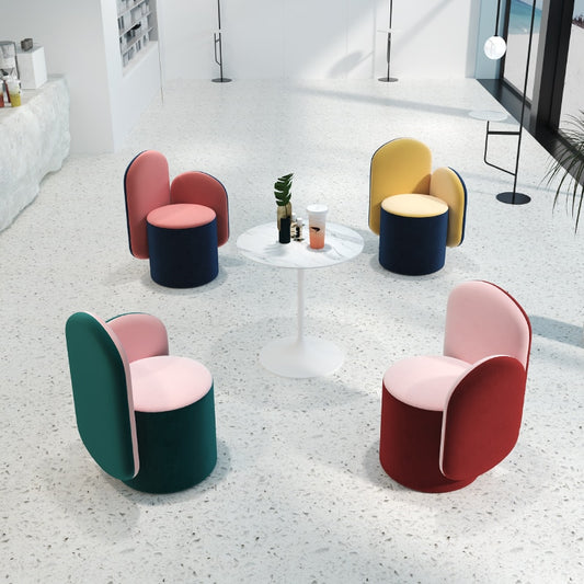 Luxury Sofa Wrought Fabric Cactus Stool