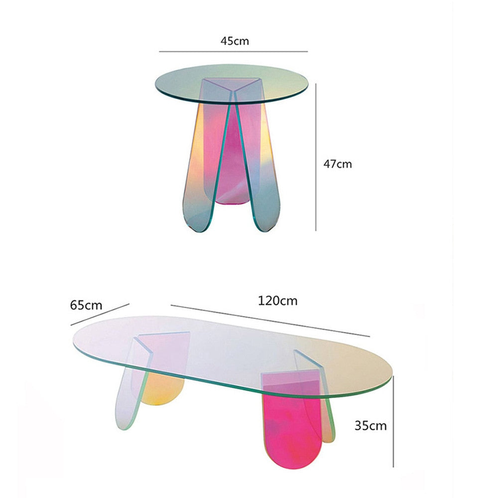 Nordic Transparent Acrylic Table