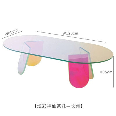 Nordic Transparent Acrylic Table