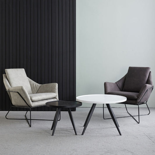 Nordic iron single lazy sofa chair