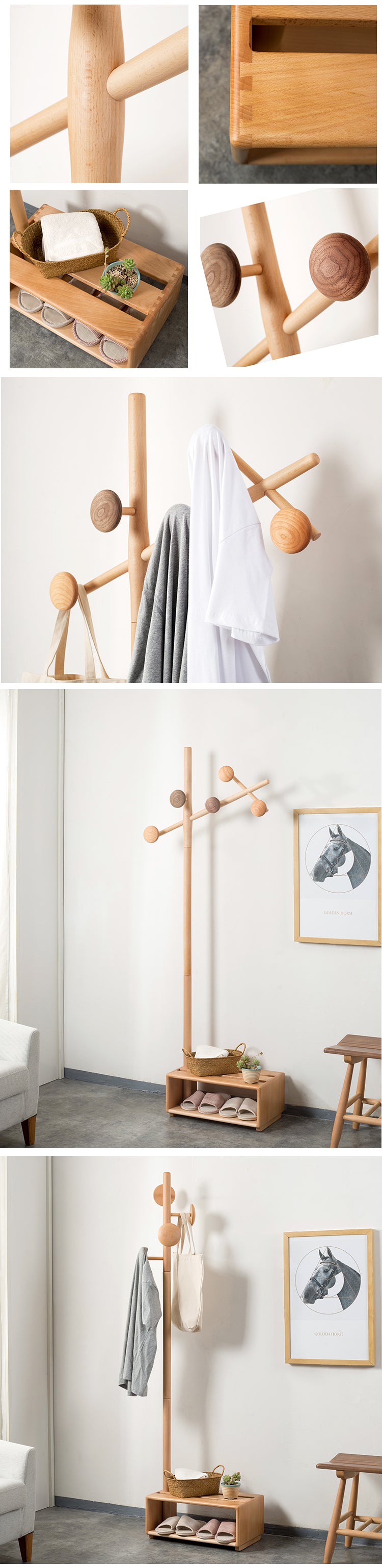 Towel Ladder Shoe Changing Stool