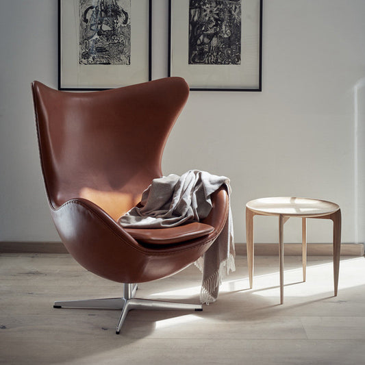 Swivel Eggshell Chair