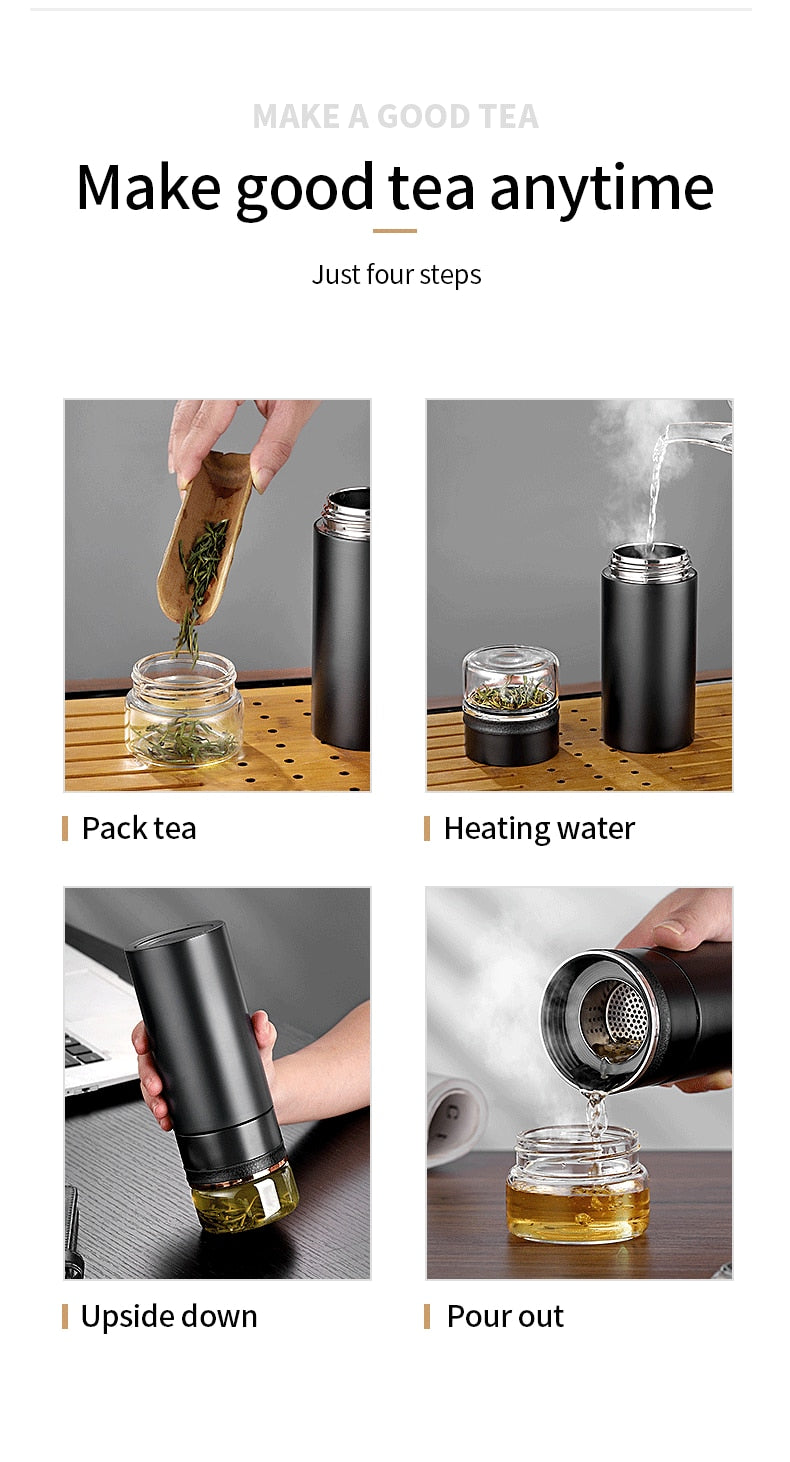 Smart Insulation Cup with Temperature Display