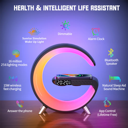 Wireless Charging Of Intelligent Atmosphere Lamp