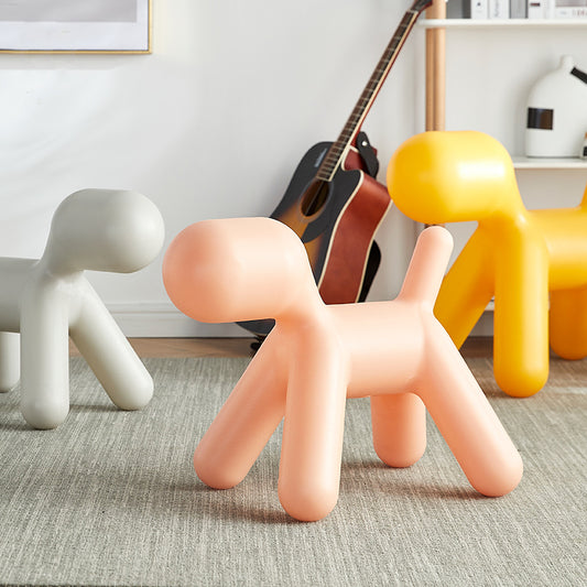 Creative Abstract Cartoon Dog Stool